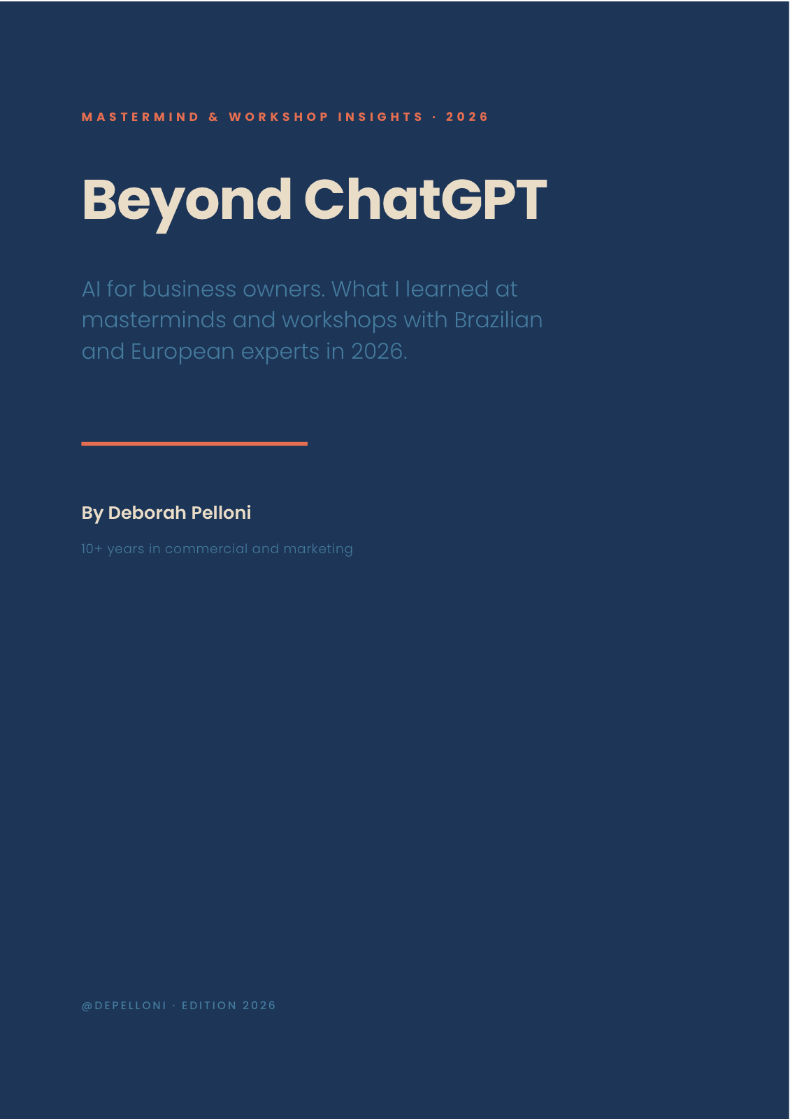 Beyond ChatGPT — AI Insights Guide